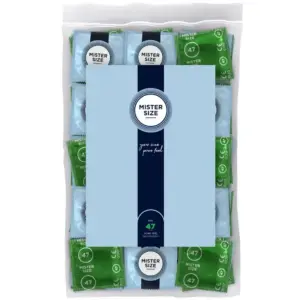 MISTER SIZE - Preservativos Talla XS 47 mm (100 Unidades) para Placer y Seguridad