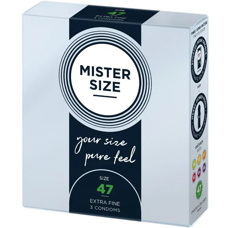 MISTER SIZE - PRESERVATIVOS TALLA XS 47 MM (3 UNIDADES) - Imagen 2