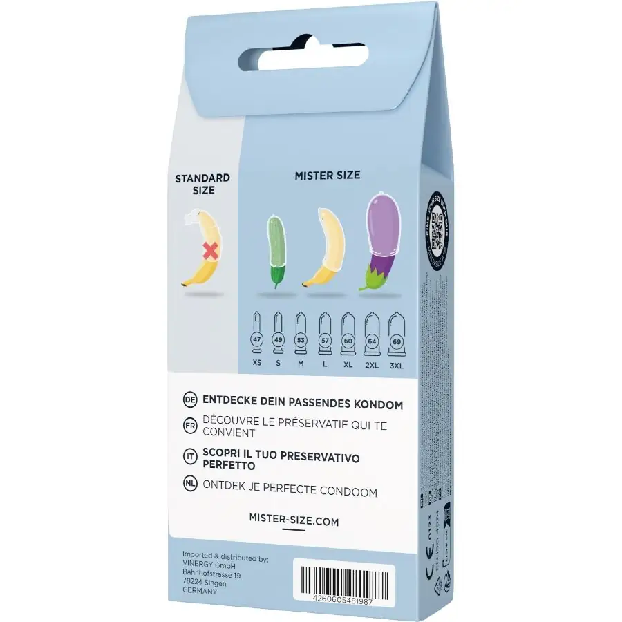 MISTER SIZE - Test Set Preservativos Ajuste Perfecto - Imagen 4