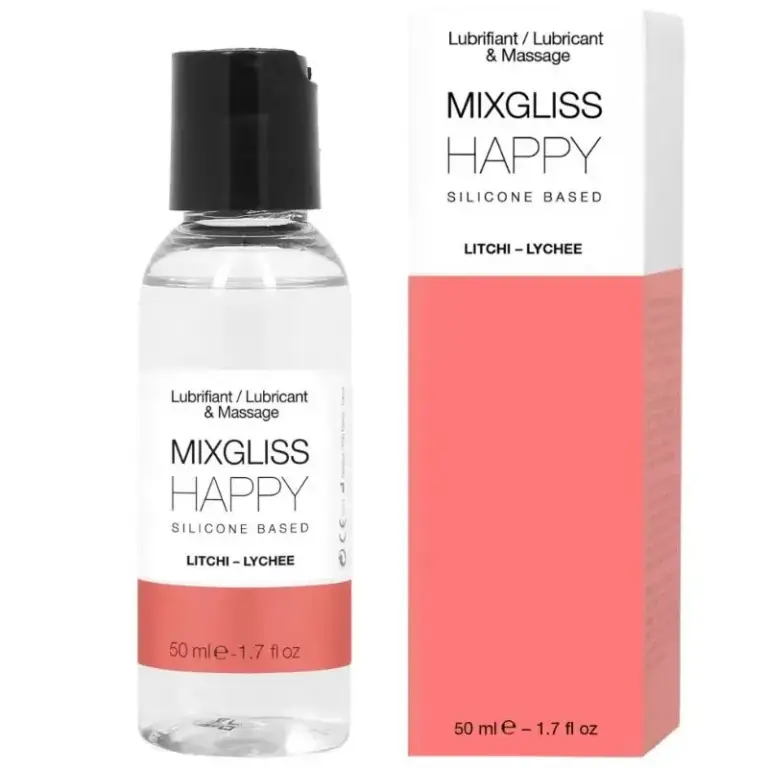 MIXGLISS - Happy Lubricante Silicona Litchi 50 ml
