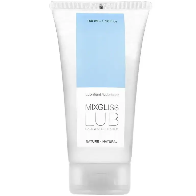 MIXGLISS - Lubricante Base de Agua Natural 150 ML para Placer Sin Límites