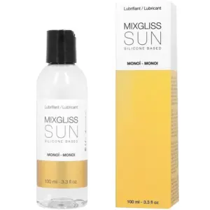 MIXGLISS - Lubricante de Silicona Aroma Monoi 100ml para Placer Duradero