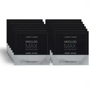 MIXGLISS - Max Lubricante Dilatador Anal Pack 12 Monodosis 4ml