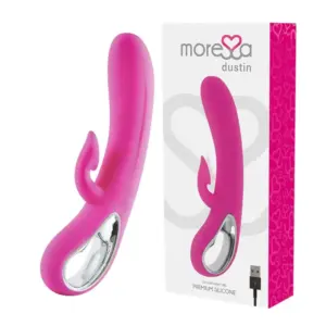 MORESSA - Dustin Succion Clitorial y Potente Vibración Premium Silicone Recargable