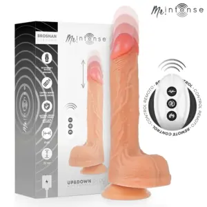 MR INTENSE - Brosnan Realístico Multifunción con Vibración Up and Down Control Remoto