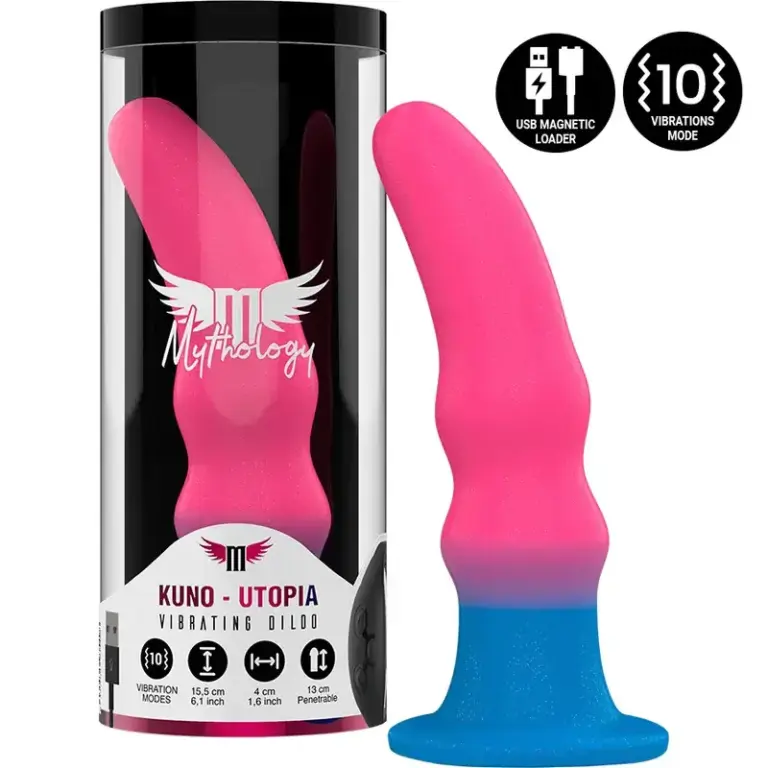 MYTHOLOGY - KUNO UTOPIA DILDO M - VIBRADOR AVANZADO PARA PLACER ANAL