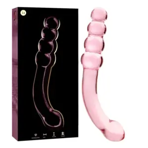 NEBULA SERIES BY IBIZA - Dildo Cristal Rosa 18.5 cm