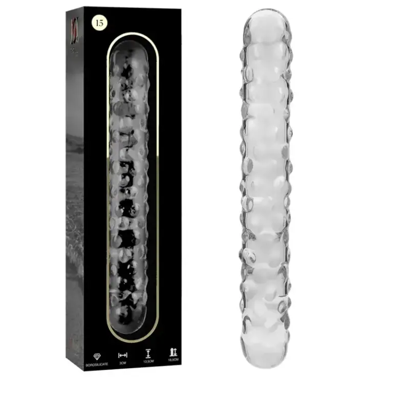 Nebula Series by Ibiza - Dildo cristal transparente 18.5 cm