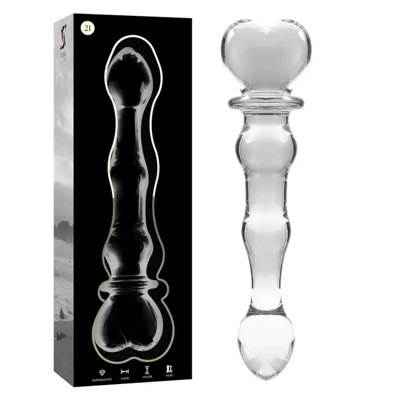 NEBULA SERIES BY IBIZA - Dildo Cristal Transparente 20.5 cm
