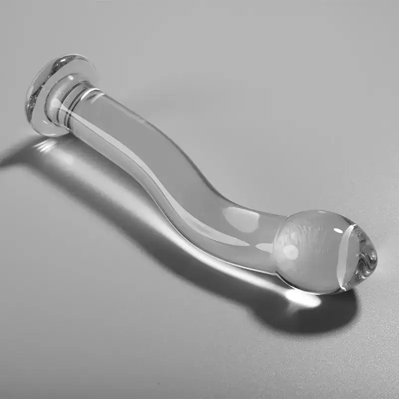 NEBULA SERIES BY IBIZA - Dildo de Cristal Transparente 18.5 cm - Imagen 2