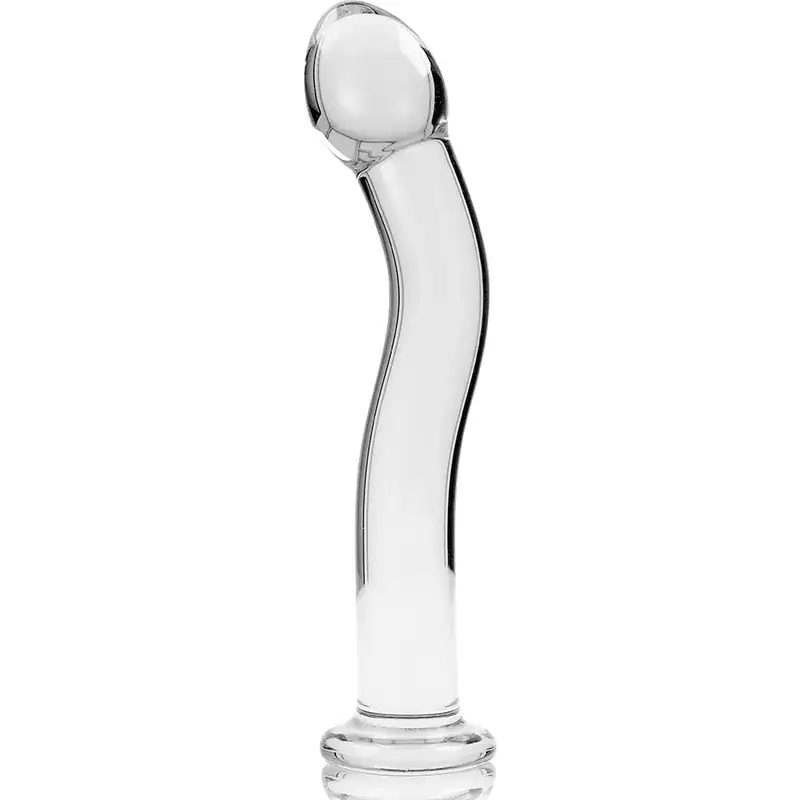 NEBULA SERIES BY IBIZA - Dildo de Cristal Transparente 18.5 cm - Imagen 5
