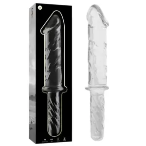 NEBULA SERIES BY IBIZA - Dildo de cristal transparente 28.5 cm