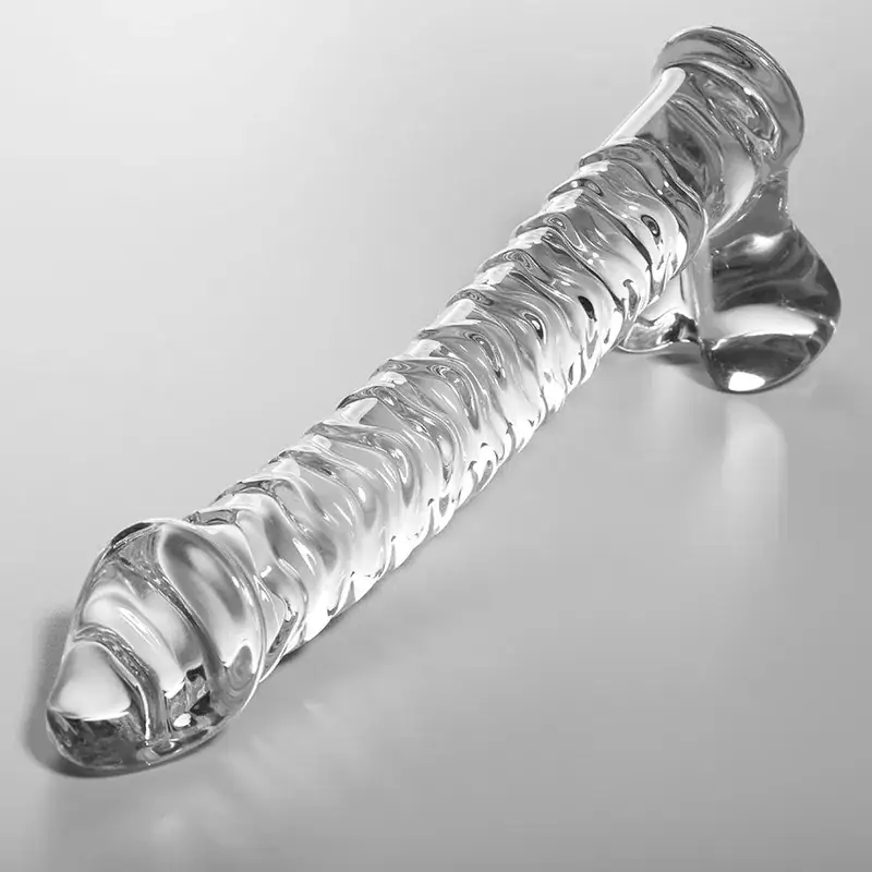 NEBULA SERIES BY IBIZA - Dildo de cristal transparente de 21.5 cm - Imagen 2
