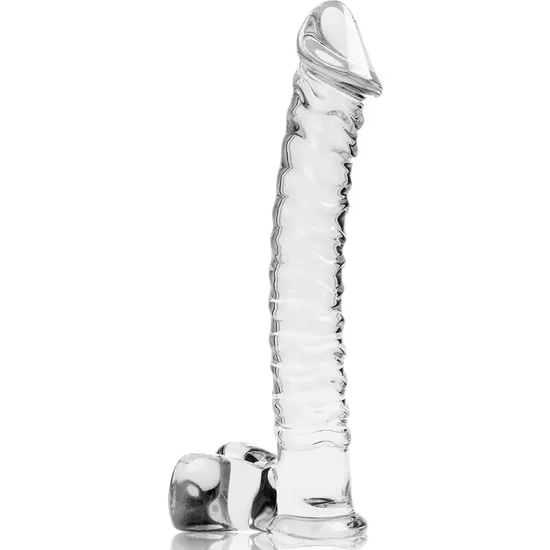 NEBULA SERIES BY IBIZA - Dildo de cristal transparente de 21.5 cm - Imagen 5