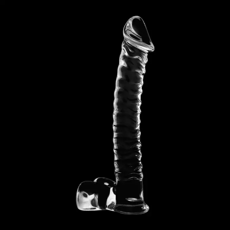 NEBULA SERIES BY IBIZA - Dildo de cristal transparente de 21.5 cm - Imagen 7