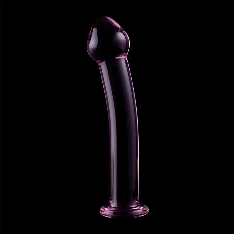 Nebula Series by Ibiza - Modelo 11 Dildo Cristal Rosa 16 cm - 3 cm - Imagen 7