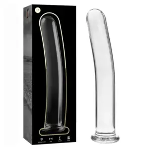 NEBULA SERIES BY IBIZA - Modelo 17 Dildo Cristal Transparente 18.5 cm -O- 3 cm