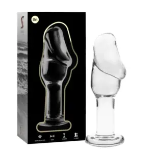 NEBULA SERIES BY IBIZA - Plug Cristal Transparente 12.5 cm - O - 4 cm