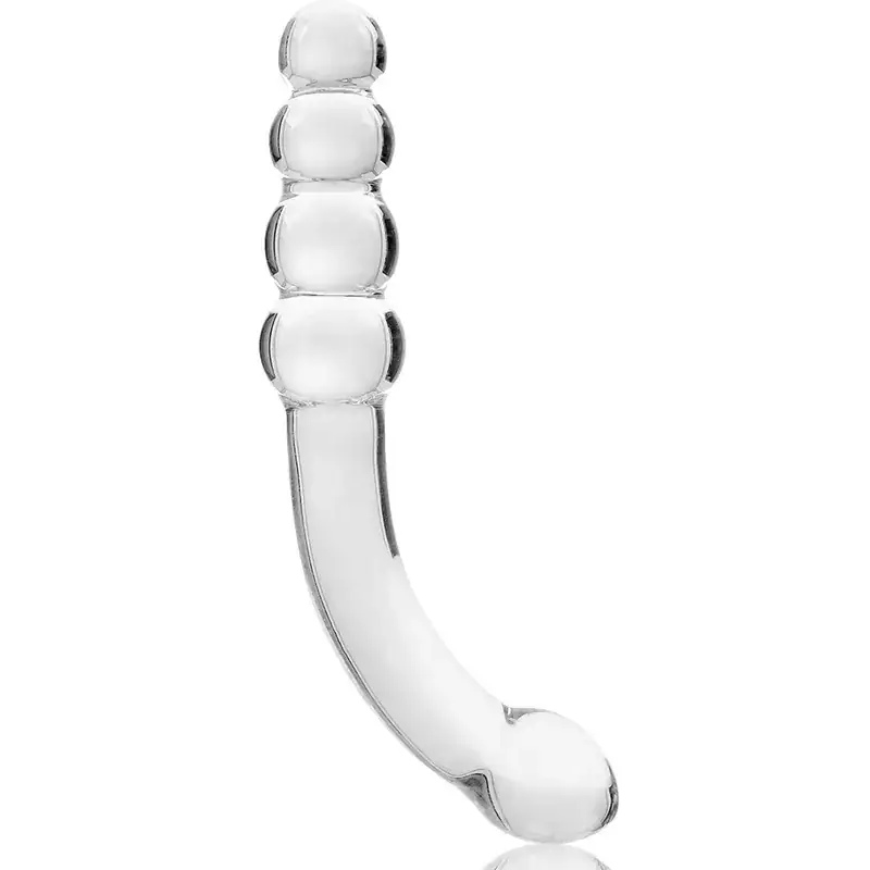 Nebula Series - Dildo Cristal Transparente 18.5 cm - Imagen 5
