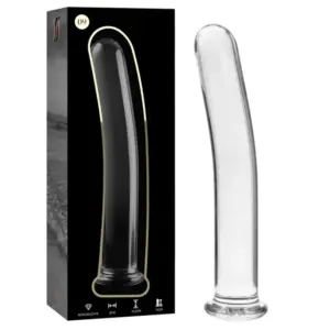 Nebula Series - Plug Anal de Cristal Transparente 15.5 cm