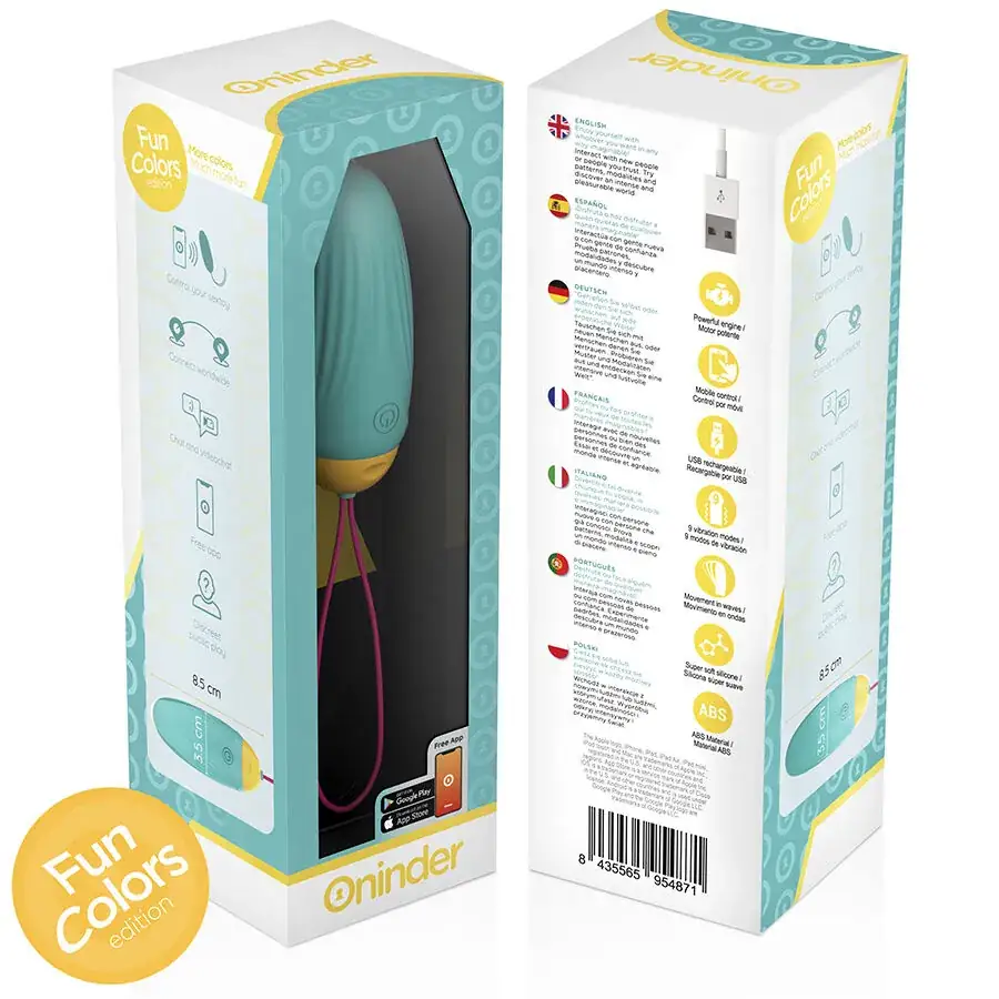 ONINDER CUTE - Huevo Vibrador con App Mundial Gratuita - Imagen 9