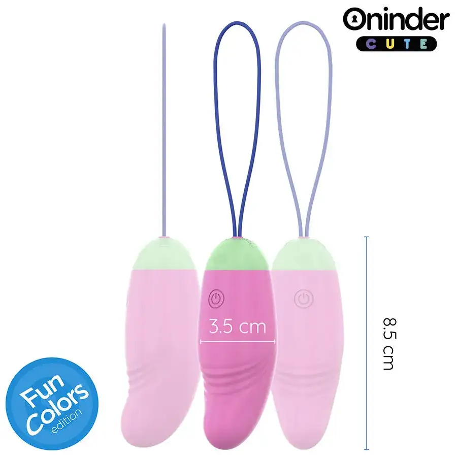 ONINDER CUTE - Huevo Vibrador con Control App y Movimiento en Ondas - Imagen 4