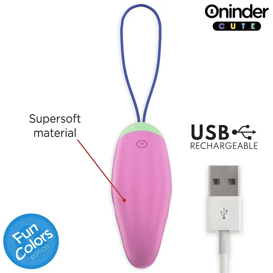 ONINDER CUTE - Huevo Vibrador con Control App y Movimiento en Ondas - Imagen 7