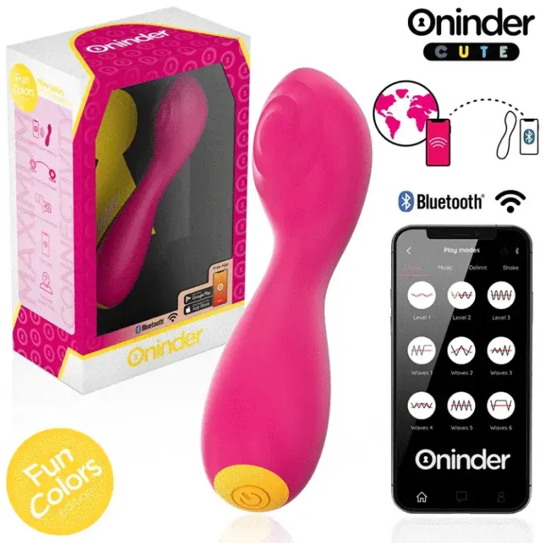 ONINDER CUTE - Love Buddy Master Vibrador Punto G con App Mundial Gratuita