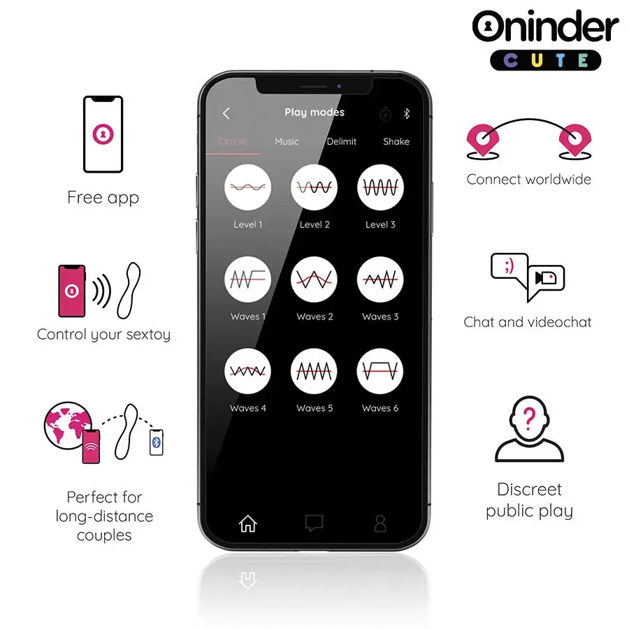 ONINDER CUTE - Love Buddy Master Vibrador Punto G con App Mundial Gratuita - Imagen 3
