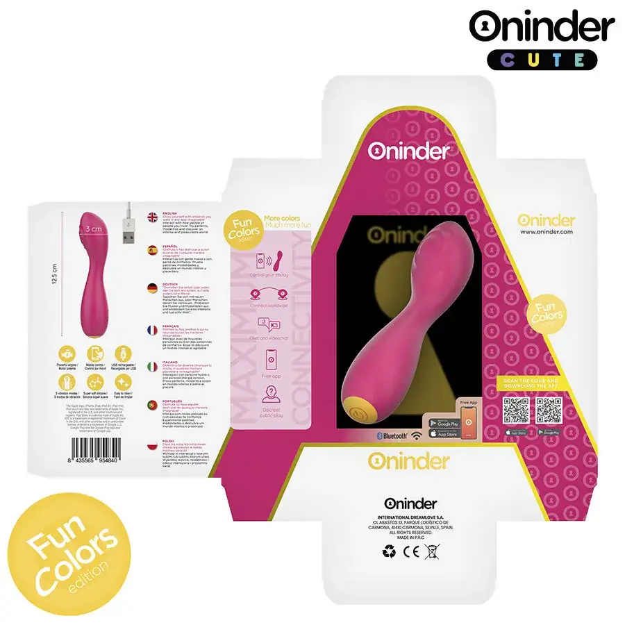 ONINDER CUTE - Love Buddy Master Vibrador Punto G con App Mundial Gratuita - Imagen 6