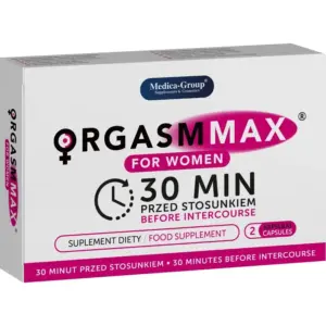 Orgasm Max For Women - Cápsulas Naturales para Potenciar la Vitalidad Femenina