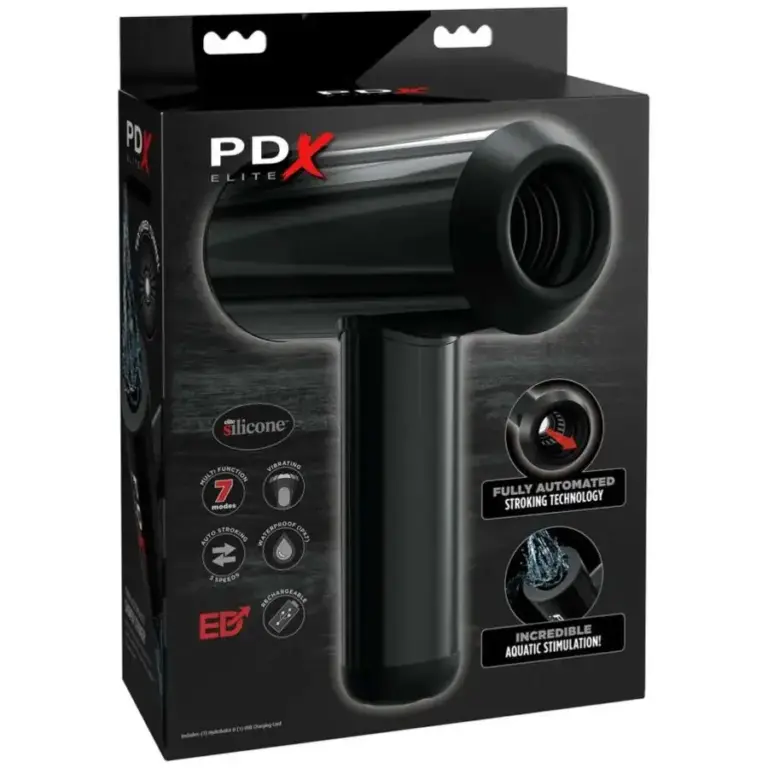 PDX ELITE - Masturbador Automático Doble Acuático para Placer Total - vista 9