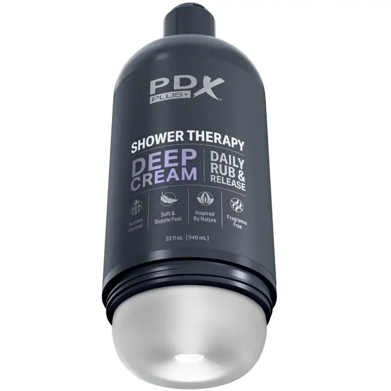 PDX PLUS - Masturbador Stroker Diseño Discreto de Bote Champú Deep Cream