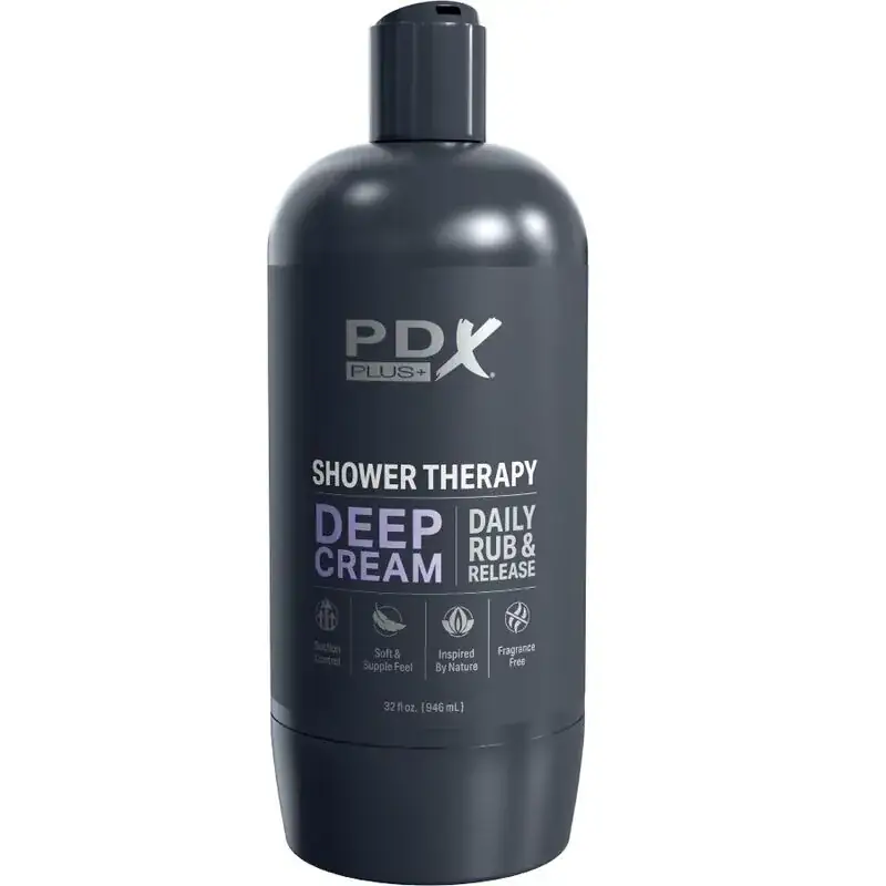 PDX PLUS - Masturbador Stroker Diseño Discreto de Bote Champú Deep Cream - Imagen 4