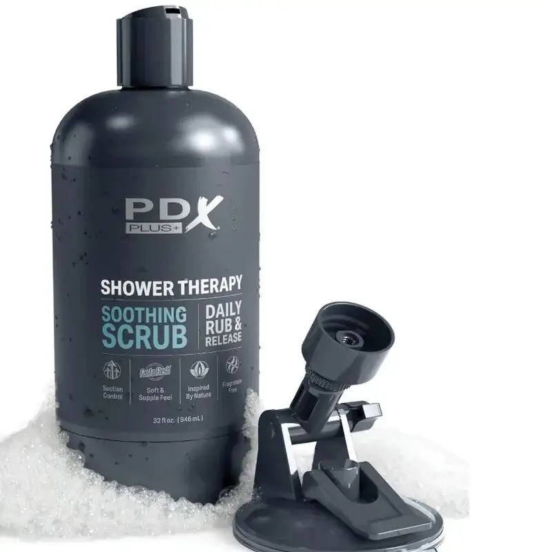 PDX PLUS - Masturbador Stroker Diseño Discreto de Bote Champú Soothing Scrub - Imagen 5