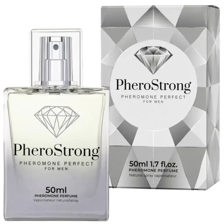 PHEROSTRONG - Perfume con feromonas perfecto para hombre 50 ml