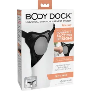 PIPEDREAMS - Body Dock Élite Mini Harness: Sin Anillos y Sin Complicaciones