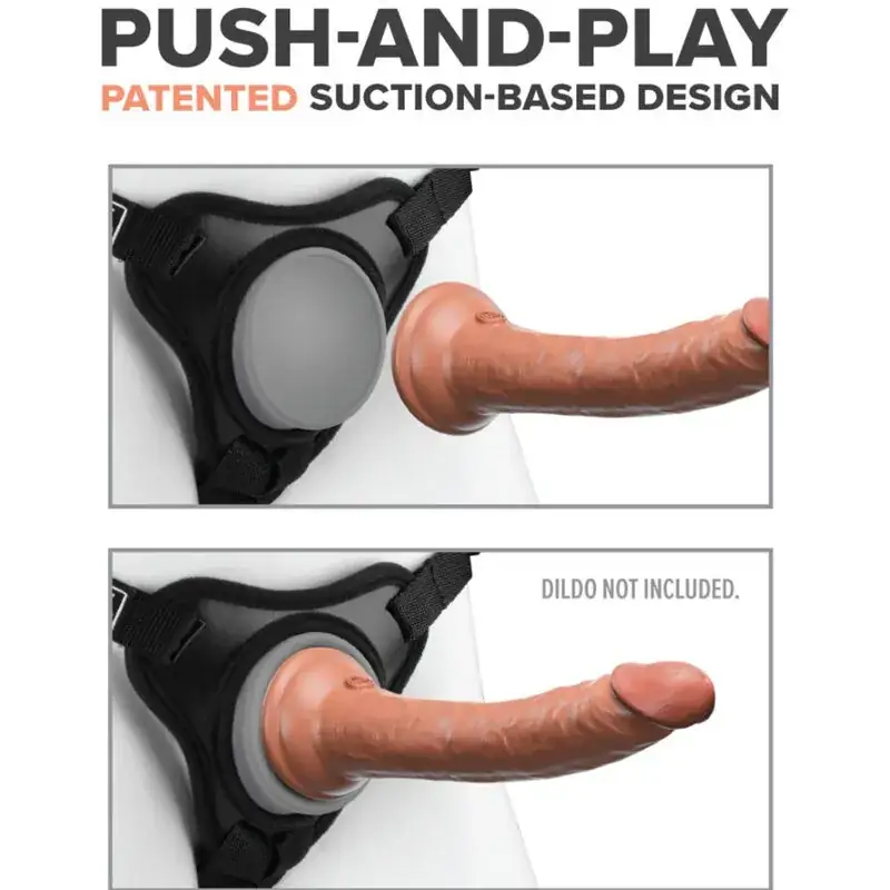 PIPEDREAMS - Body Dock Élite Mini Harness: Sin Anillos y Sin Complicaciones - Imagen 4