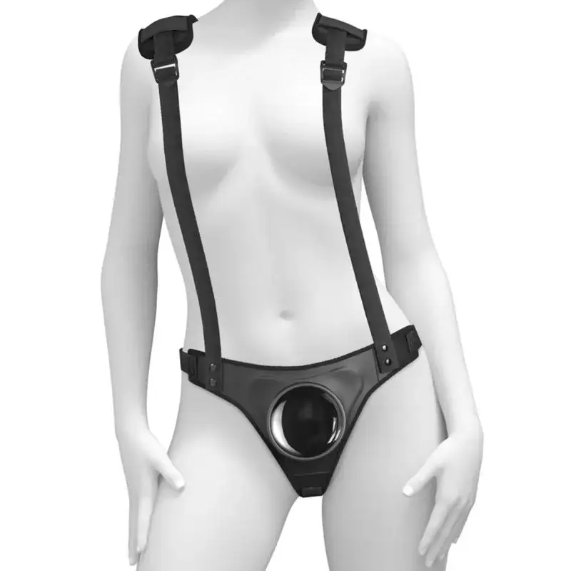 Pipedreams - Body Dock Strap-On Suspenders para una Experiencia Erótica Sin Complicaciones - Imagen 3