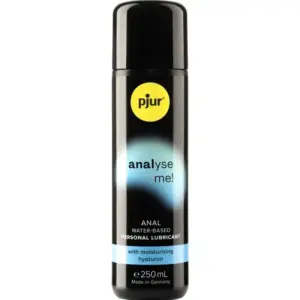 PJUR - Analyse Me Lubricante Agua Anal 250 ML para Placer Sin Límites
