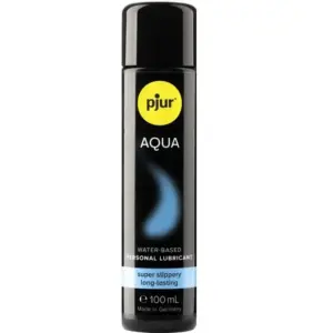 Pjur Aqua - Lubricante de base agua 100 ml para una experiencia suave y placentera
