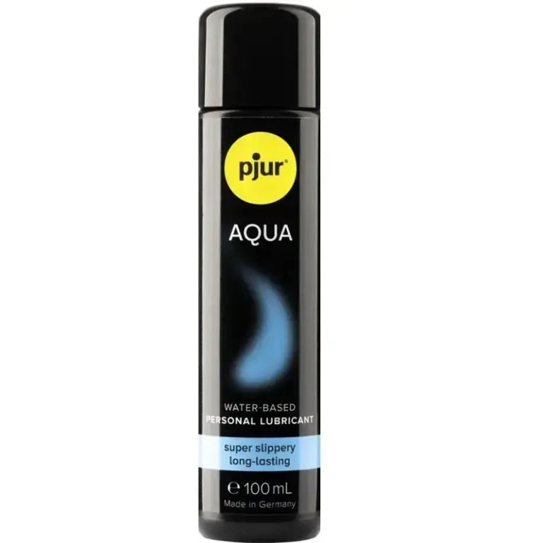 Pjur Aqua - Lubricante de base agua 100 ml para una experiencia suave y placentera