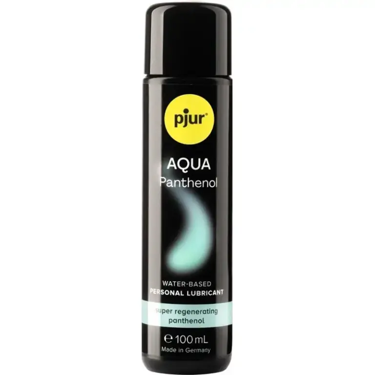 PJUR - AQUA PANTHENOL Lubricante Base Agua 100 ML para Placer y Cuidado