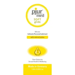 PJUR - MED SOFT GLIDE Lubricante Silicona 1.5 ML para una Sensación Inigualable