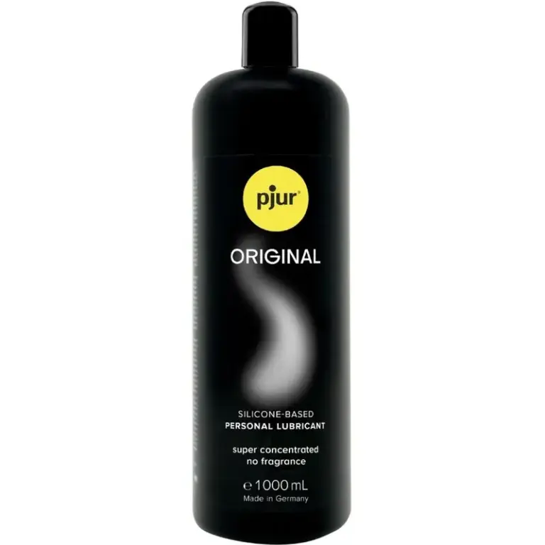 PJUR - Original Lubricante Silicona 1000 ML para Placer Duradero