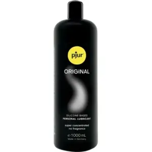 PJUR - Original Lubricante Silicona 1000 ML para un Placer Sin Límites