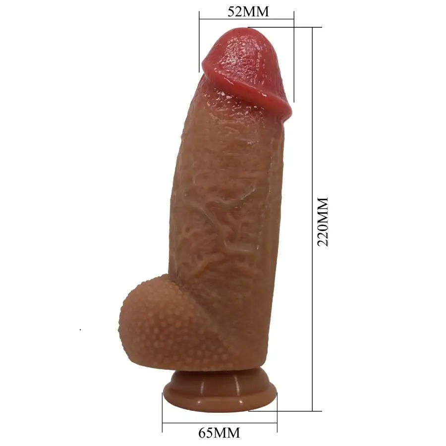 Pretty Love - Achille Dildo Ultra Realístico 22 cm - Imagen 6