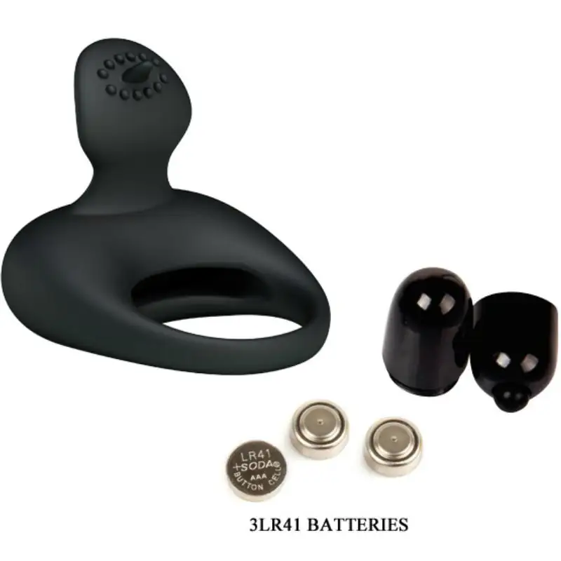 Pretty Love - Anillo vibrador con lengua para parejas - Imagen 6