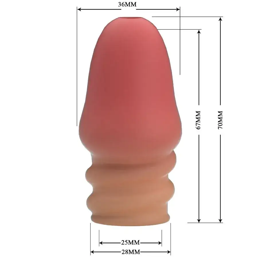 Pretty Love - Engrosador de pene rosado Jeremy - Imagen 7