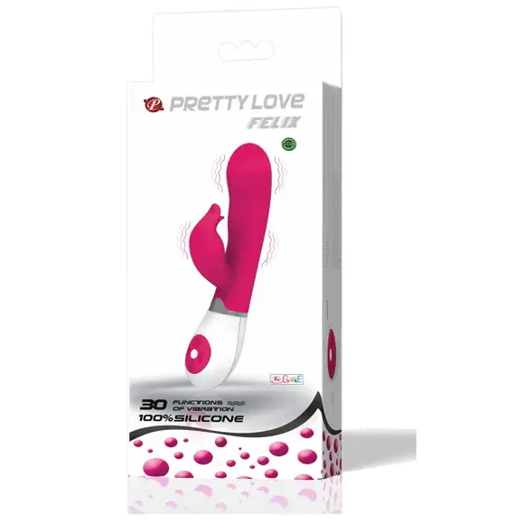 Pretty Love - Flirtation vibrador con estimulador Félix